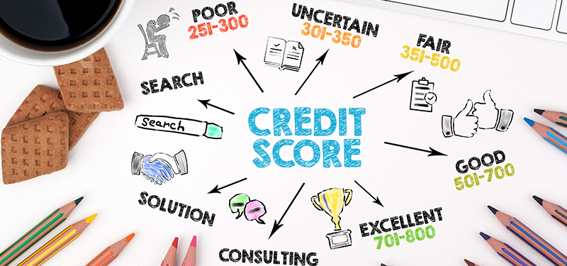 How does a credit score work